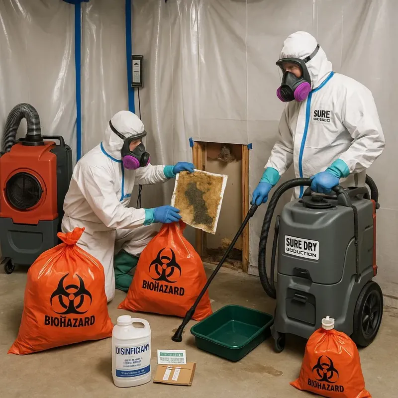 Contaminated Water Handling Protocols process in La Crescenta-Montrose, CA