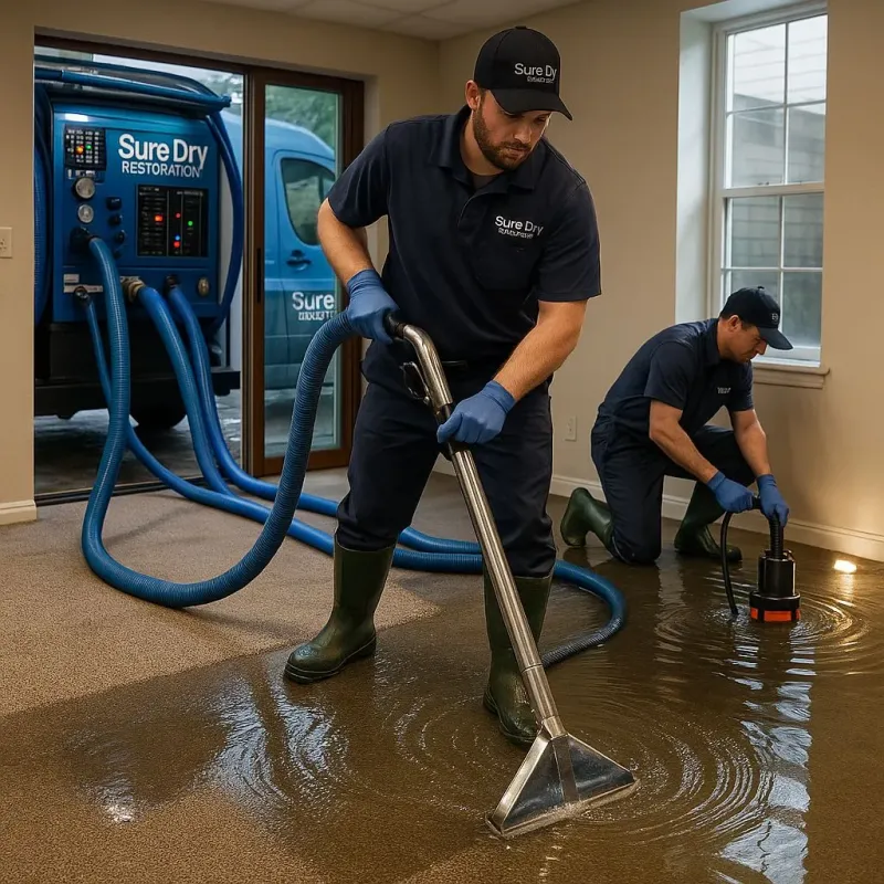 Water Extraction and Removal process in La Crescenta-Montrose, CA